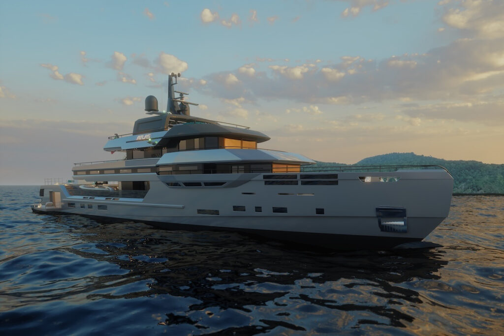 Ares Yachts’ 177-foot Atlas